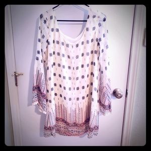 Excellent Boho Style Short Dress